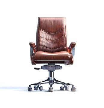 office armchair isolated on white