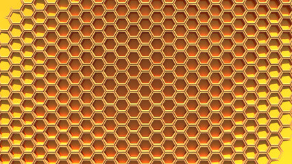 Honeycomb texture.