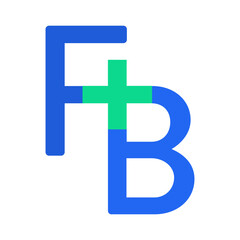 Obraz premium FB monogram