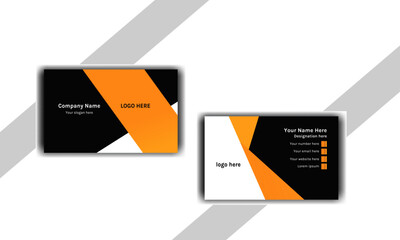  Creative professional business card design.