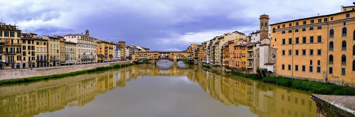 Fototapeta na wymiar panorama of Florence Italy