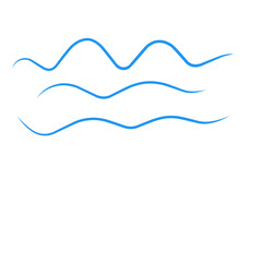 Ocean Wave Illustration Vector