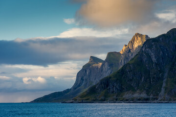 Mountains of the Lofoten Islands,  Norway