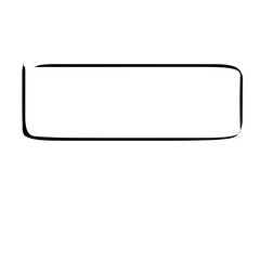 Modern Geo Rectangle Line Vector