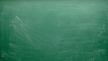 Obraz na płótnie Canvas Green Chalkboard background, Chalk blackboard, Texture of chalk rubbed out on blackboard, Back to School concept, Generative AI