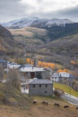 Durro town in Boi Valley in Catalonian Pyrenees