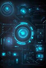 Futuristic Technology Interface