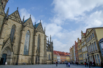 Fototapeta premium Die Friedensstadt Osnabrück in Niedersachsen