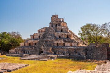 Main Temple in Edzna