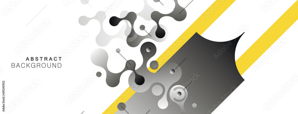Poster beautiful structure of dna molecule. connection science element. organic medicine and biotechnology 