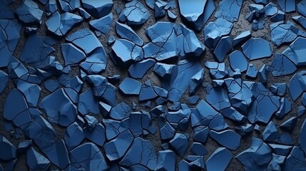 Dark blue abstract background stone surface