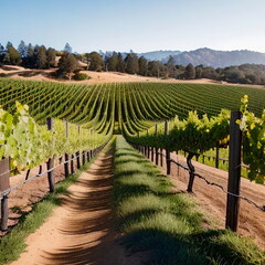 Obraz premium California Vineyard