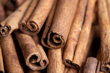 Whole dried cinnamon for baking