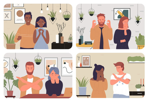 Domestic Violence Cartoon Images – Browse 2,287 Stock Photos, Vectors ...