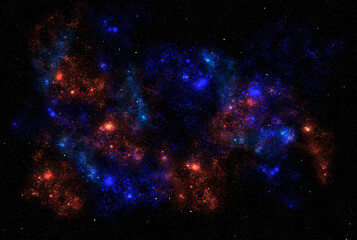 Starry galaxy dark infinite milky way twinkle cosmos astrology interstellar background