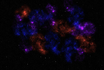 Starry galaxy dark infinite milky way twinkle cosmos astrology interstellar background