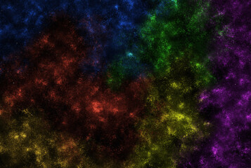 Starry galaxy dark infinite milky way twinkle cosmos astrology interstellar background