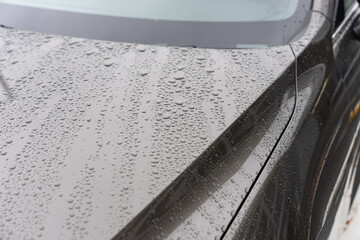 車・水滴