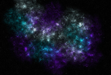 Starry galaxy dark infinite milky way twinkle cosmos astrology interstellar background