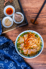 A bowl of Lanzhou Ramen