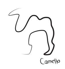 Silueta de Camello