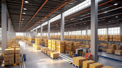 Logistics express warehouse