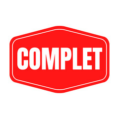 Symbole avec texte complet