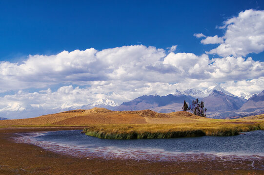 lake in the mountains