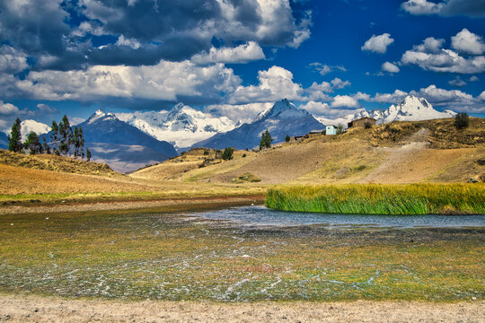lake in the mountains