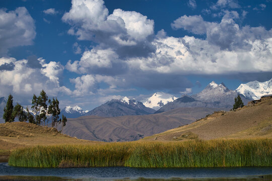 landscape with lake
