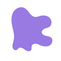 Muted Purple Abstract Shape Vectors 