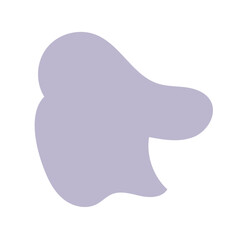 Muted Purple Abstract Shape Vectors 