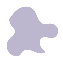 Muted Purple Abstract Shape Vectors 