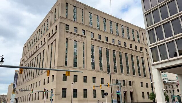 Theodore Levin United States Courthouse in Detroit - USA travel photography