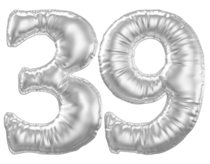 Silver Bubble Number 39