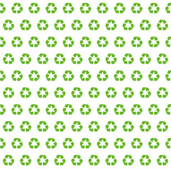 Recycle seamless pattern
