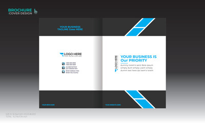 brochure cover for any company use