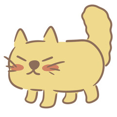 Cats collection. Cute cat illustration. Cute cat cartoon.