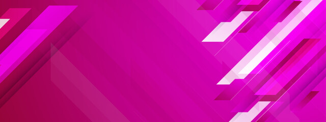 Vector modern banner business background with geometric shapes colorful colourful