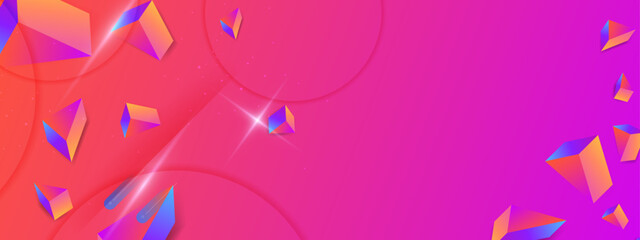 Vector colorful colourful flat geometric background abstract