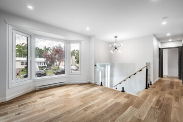 Canadian single family house, renovated with some luxury elements in design with kitchen, rooms,...