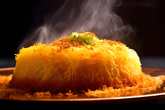 Kunafa or knafeh traditional dessert