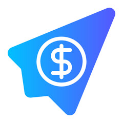 send gradient icon