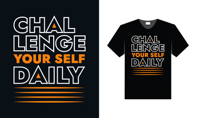 Best typography t shirt design for gym and fitness motivation and inspiration