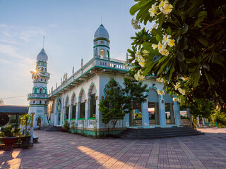 Jamiul Azhar Mosque: An Iconic Landmark in Chau Doc city, An Giang province, Vietnam