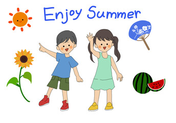夏の子どもたち
