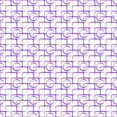 Seamless Geomatric vector background Pattern in purple