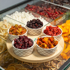 dried fruits and berries