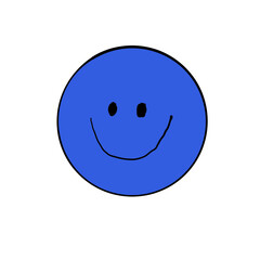 illustration of a smiling face