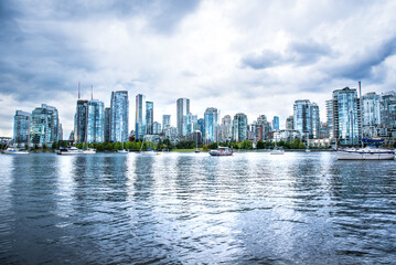 Plakat Cool Vancouver Skyline